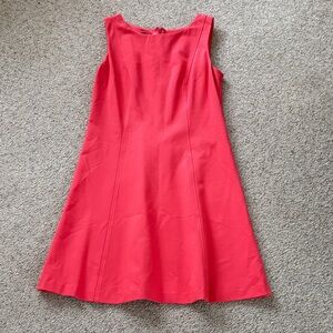 Talbots Vibrant Red Midi Dress